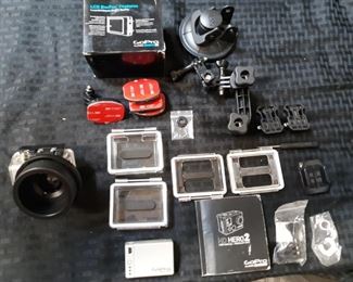GoPro HD Hero2 and accessories