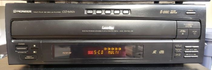 Pioneer CLDM301 Laserdisc CD changer