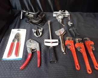 Wrenches, crimping tools, vice grips torque wrench