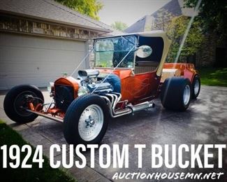 1924 T Bucket and Matching Trailer