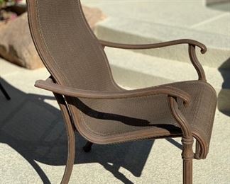 Patio Tile Top Table w/ 6 Chairs	Table: 29x42x80in Chairs:42x27x31in seat height: 18in	HxWxD