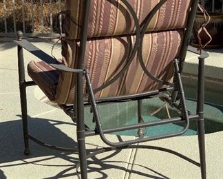 Sunbrella Patio Chair #1	40x29x35in	HxWxD
