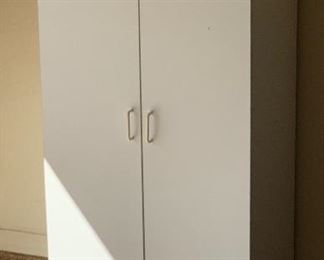 White Garage Cabinet	69.5x30x26in	HxWxD