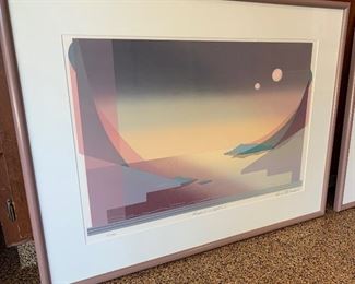 *Signed* Alvena McCormick Wrapped in Light Litho	37in Wx 29.5inH	
