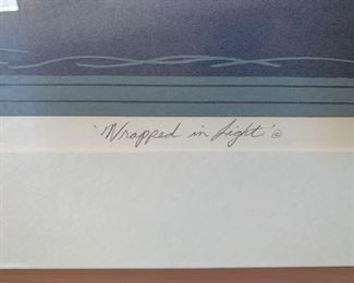 *Signed* Alvena McCormick Wrapped in Light 2	37in Wx 29.5inH	
