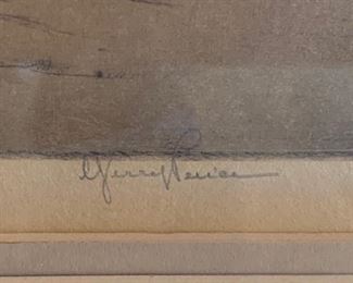 *Signed* Gerry Peirce litho 6/100	18in H x 24in W	
