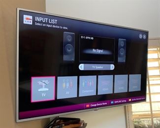 LG 60in 1080p LED TV 60LB6100	31in H x 54in W	
