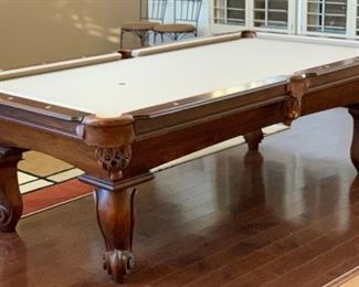 8ft Connelly Billiards Pool Table Prescott Model	32x56x100in	HxWxD
