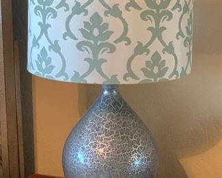 Solve Glass Crackle Lamp #1	 	
