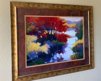 Autumn Wall art #1	31in H x 37.5 W	
