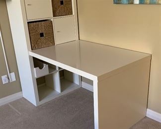 IKEA Kids Desk/Shelf Unit	59x61x31in	HxWxD
