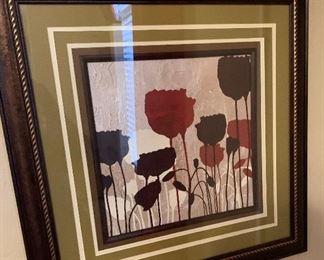 Flower Wall Art Decor	 	
