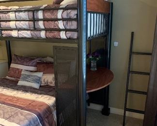 Metal Frame Bunk Beds	67.5x85x83in	HxWxD
