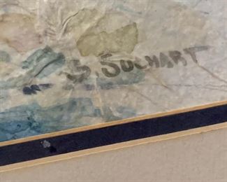 *ORIGINAL* Watercolor Suchart	21x27in	
