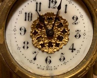 Antique MSB Art Nouveau Clock	 	
