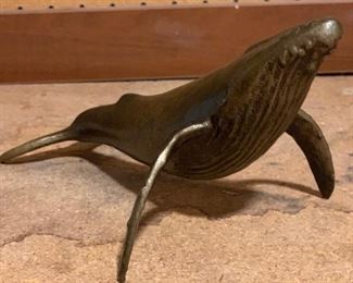 1986 Scott Nelles Bronze Whale	 	
