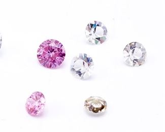Group of Beautiful Solitaire Stones; Variety of Colors