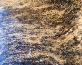 Light Brindle Cowhide Rug	91x62in	