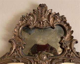 Gilt Victorian Mirror	50x29in	