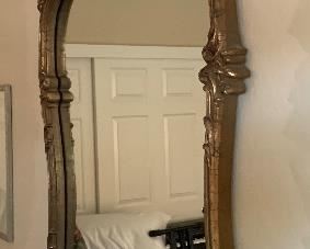 Gilt Victorian Mirror	50x29in	