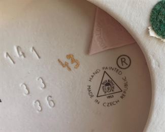 Royal Dux Figurine Victorian Dancing Couple	