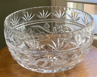 Lots of Fine Crystal and American Cut Glass