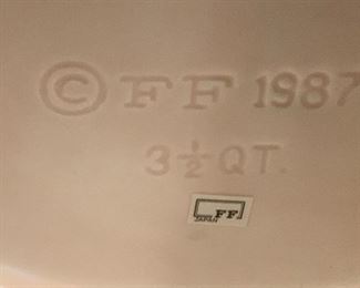 Fitz & Floyd Japan Porcelain Swan Tureen