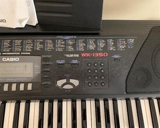 Casio WK-1350 Full Size Keyboard w/ Stand