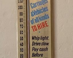 North Star Livery Stables Thermometer	