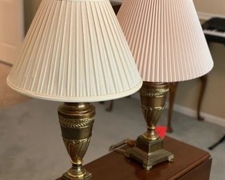 Brass Urn Lamp #1	 	
Brass Urn Lamp #2	