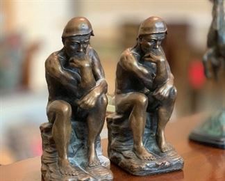 Morwal Thinker Bookends	