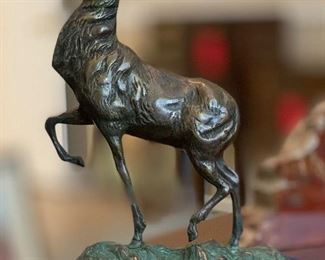 Bronze Elk Statue