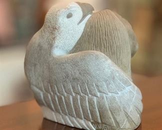 Victor Vigil Native American Carved Stone Sculpture