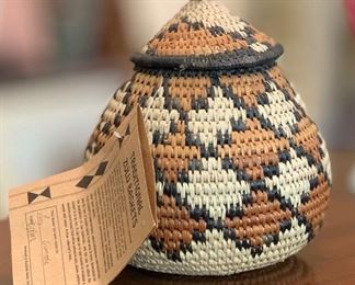 Lucy Gumede African Zulu Basket	 
