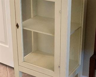 Glass door Cabinet	39.5x23.5x15.5	HxWxD