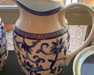 Ralph Lauren mandarin blue Pitcher