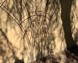 Vintage Metal Trellis