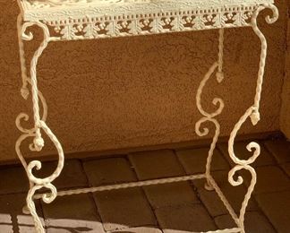 WroughtIron Plant Stand	 