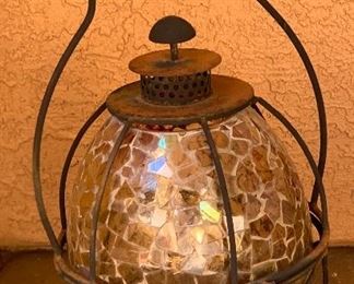 Cracked Glass Lantern	