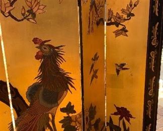 6 Panel Asian Screen Room Divider	72x96in	