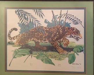 *Signed* Gene Gray Jaguar