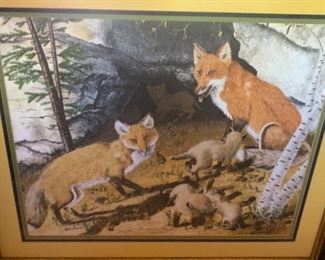*Signed* Gene Gray American Red Fox