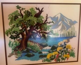 Original Needlepoint art