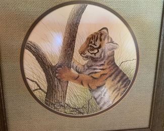 *signed* Farnsworth Siberian Tiger Cub