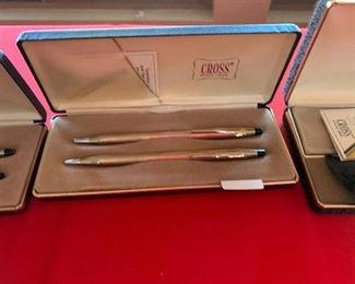Cross Gold 1/20th 10kt Pen/Pencil set #2
