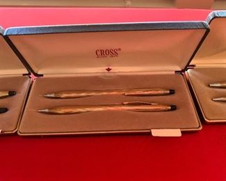 Cross Gold 1/20th 10kt Pen/Pencil set #3