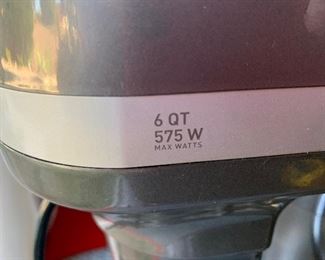 KitchenAid Professional 600 Mixer 6qt 575 W