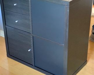 2-Sided Cabinet Contemporary 30.5x30.5x15.5 HxWxD