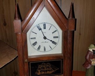 Seth Thomas quartz Cathedral mantel clock