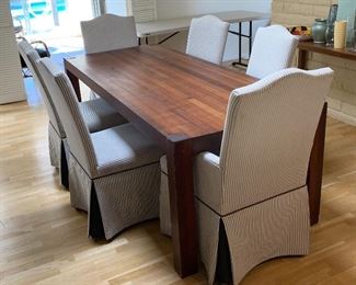 Butcher Block 1 piece table 29x35x83.5in